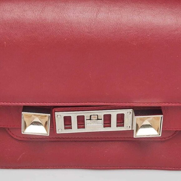 Proenza Schouler Red Leather PS11 Mini Classic Bag - Picture 10 of 11